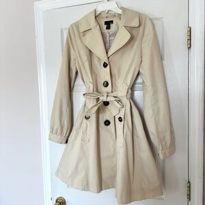 H&M Women's Trench Coat Khaki